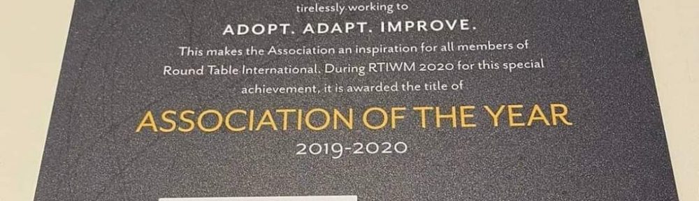 Round Table Italia premiata come associazione dell’anno 2019-20
